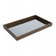 Bandeja 46cm X 26cm X 4,5cm De Madeira Espelhado Naturals